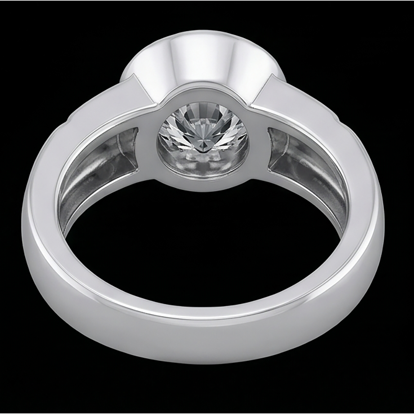 2.50 Carat Diamond Solitaire Ring G VS1 Men's Jewelry
