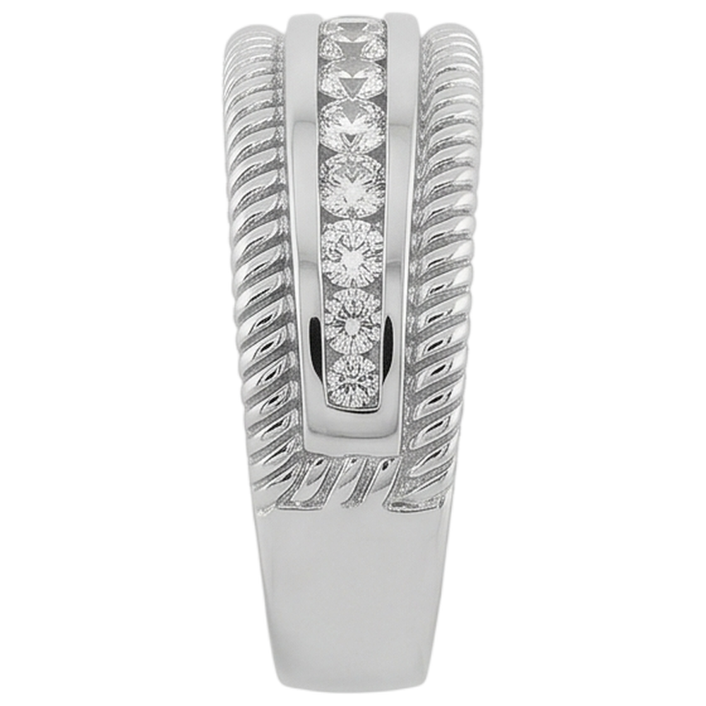2.50 Carats Round Diamond Right Hand Anniversary Ring