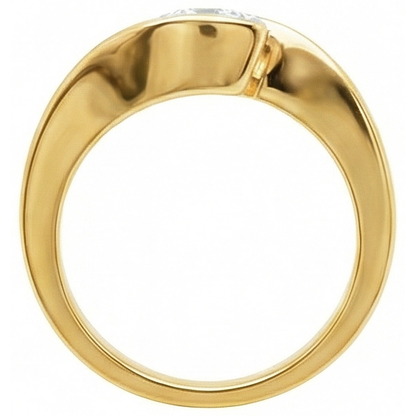 natural round diamond 2.50ct ring with diamond accents