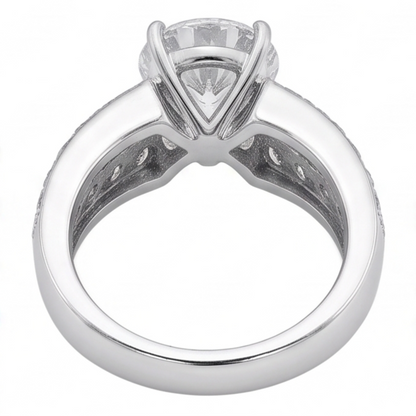 2.75 Carat New Natural Earth Mined Diamonds Anniversary Ring White Gold