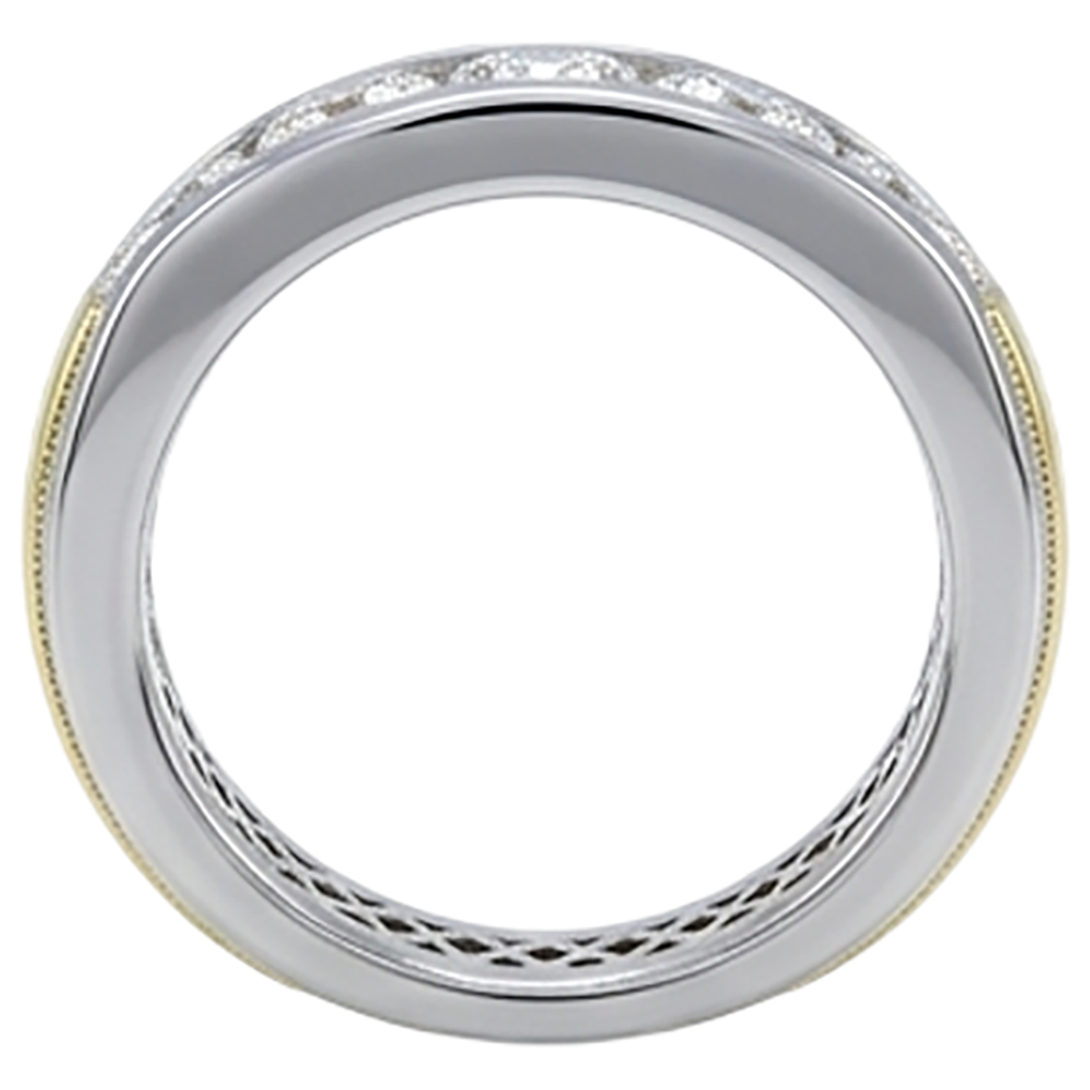 2 Ct Round Cut Diamond Men's Band Jewelry New