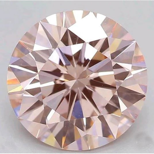 2.05 Ct Pink Round Cut Loose Sapphire Color