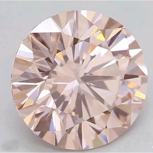 2.05 Ct Pink Round Cut Loose Sapphire Color