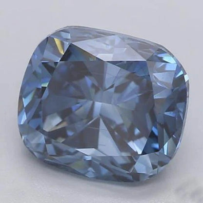 2.2 Ct Intense Blue Cushion Cut Loose Sapphire