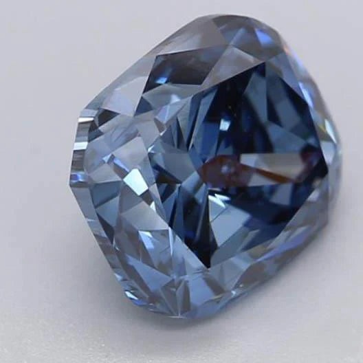 2.2 Ct Intense Blue Cushion Cut Loose Sapphire