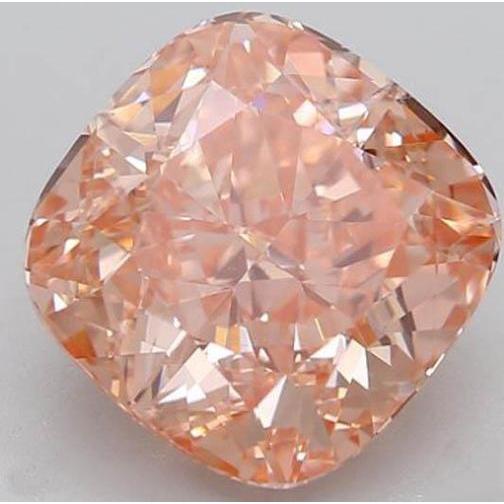 2.45 Ct Intense Pink Sapphire Cushion Cut Loose