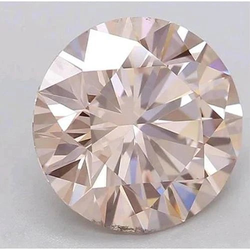 2.5 Ct Intense Pink Round Cut Loose Sapphire