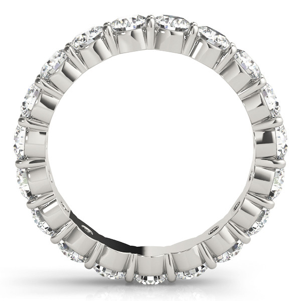2.88 Ct Diamond Round Eternity Band Sparkling Lab Grown Gold 14K