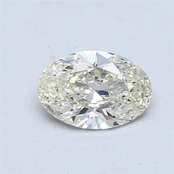 Natural 0.91ct Oval Diamond J VS1 - IGI Certified Loose