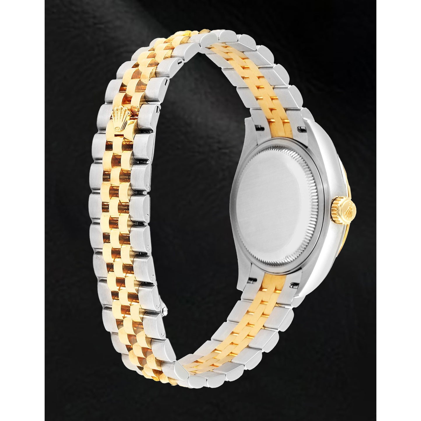 natural diamond watch close up detail