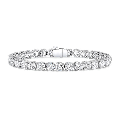 28 Carat Lab Grown Diamond Tennis Women Bracelet