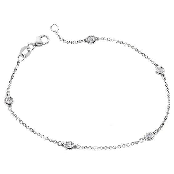 2 Carat Diamond By The Yard Bracelet