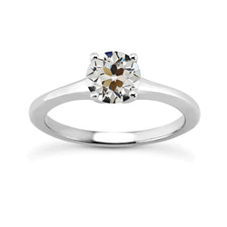 2 Carat Solitaire Womens Ring Natural Earth Mined Diamond