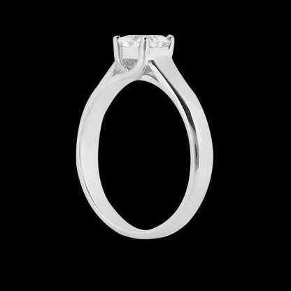 2 Carat Trellis Setting Princess Diamond Ring