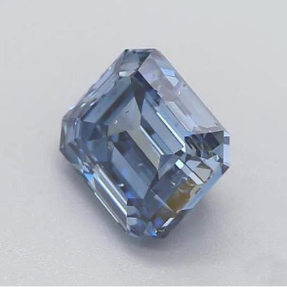 2 Carats Intense Blue Emerald Cut Loose Sapphire