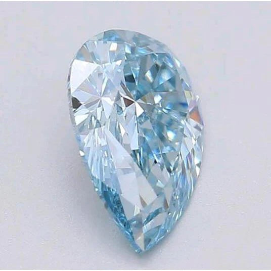 2 Carats Intense Green-Blue Pear Cut Loose Sapphire