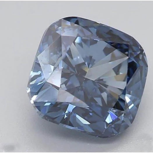 2 Ct Deep Blue Cushion Cut Loose Sapphire