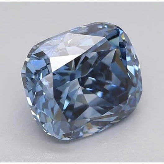 2 Ct Intense Blue Cushion Cut Loose Sapphire
