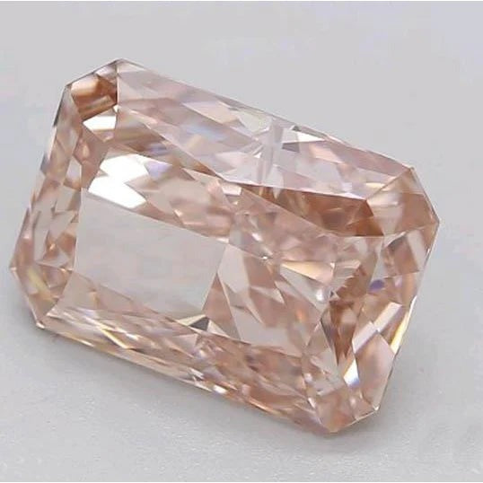 2 Ct Intense Pink Radiant Cut Loose Sapphire