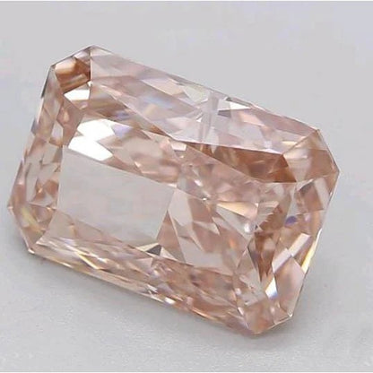 2 Ct Intense Pink Radiant Cut Loose Sapphire