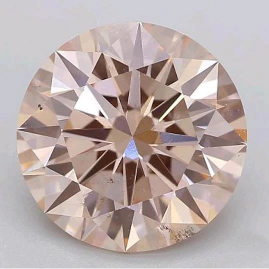 2 Ct Intense Pink Round Cut Loose Sapphire