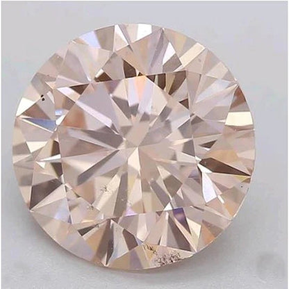 2 Ct Intense Pink Round Cut Loose Sapphire