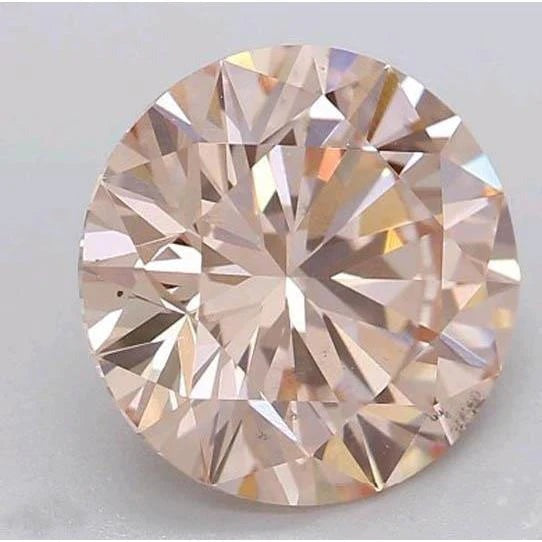 2 Ct Intense Pink Round Cut Loose Sapphire
