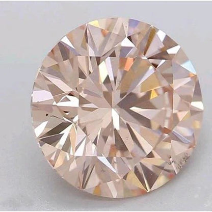 2 Ct Intense Pink Round Cut Loose Sapphire