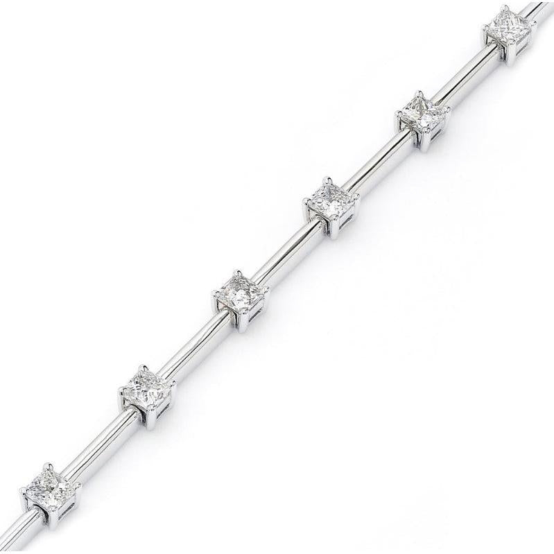 2 Carat Brilliant Cut Natural Earth Mined Diamond Bracelet