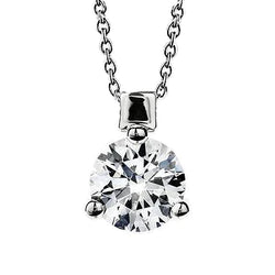 2 Carat Natural Earth Mined Diamond Pendant For Women