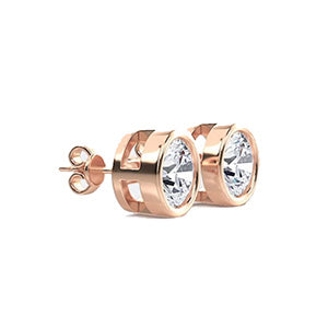 2 Carat Yard Earrings Rg Lab Grown Diamond By Yards Stud