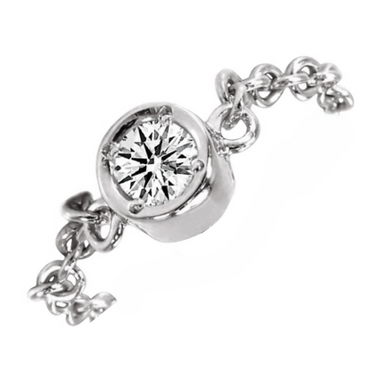 2 Carat Yards Natural Earth Mined Diamond Bracelet Chain Style White Gold With Lobster Clasp