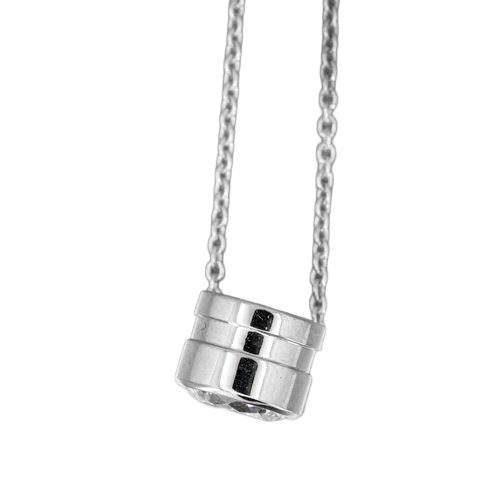 2 Ct Bezel Set Brilliant Cut Natural Diamond White Gold Pendant