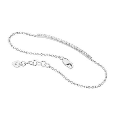 2 Carats Round Lab Grown Diamond Chain Bracelet Lady Men Gold Jewelry 14K