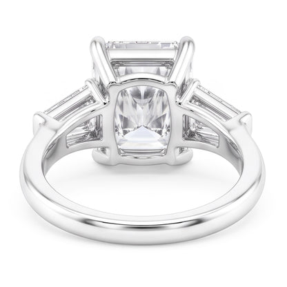 3 Carat Radiant Natural Real Diamond ( Not Lab Grown ) Wedding Ring