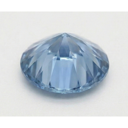 3 Carat Round Cut Blue Enhanced Loose Natural Earth Mined Diamond