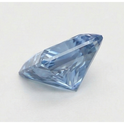 3 Carats Loose Light Blue Natural Real Diamond ( Not Lab Grown ) Princess Cut