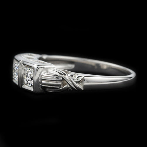 natural round diamond 1.50ct ring side angle