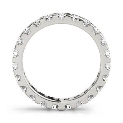 3.60 Cts Round Diamonds Band Lab Grown Wedding Eternity Jewelry