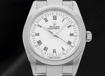 31mm Rolex White Roman Ladies Watch