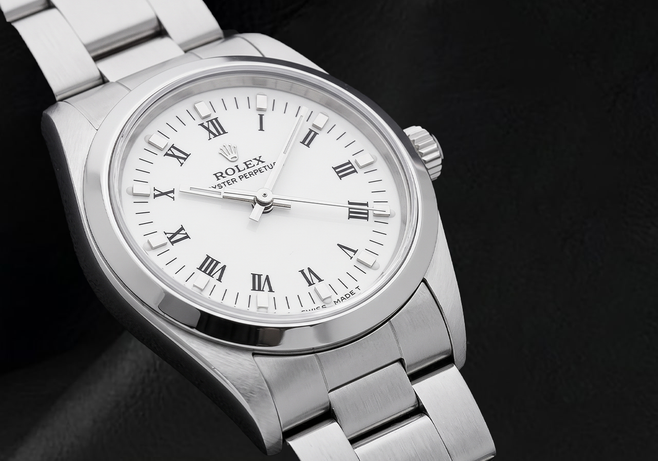 31mm Rolex White Roman Ladies Watch
