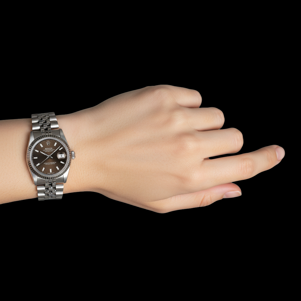 31mm Rolex Date-just Stainless Steel Watch