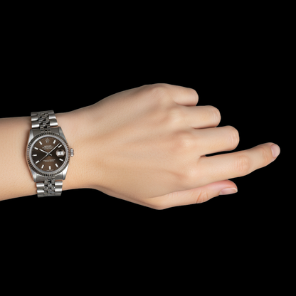 31mm Rolex Date-just Stainless Steel Watch