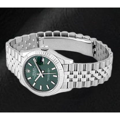 31mm Rolex Datejust Mint Green