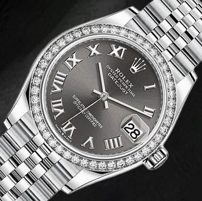 Datejust 278240 Grey Roman Dial
