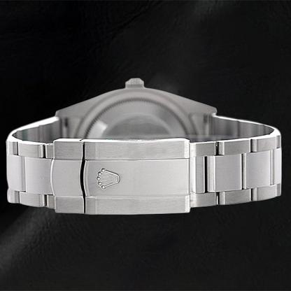 36mm Rolex Date-just Mother of Pearl Arabic Stainless Steel Watch