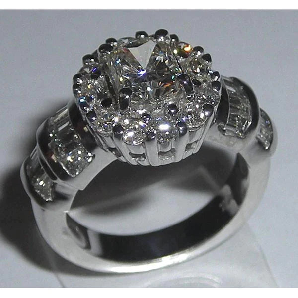 3 Carat Antique Looking Wedding Ring