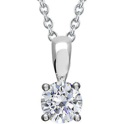 3 Carat Diamond Pendant With Chain