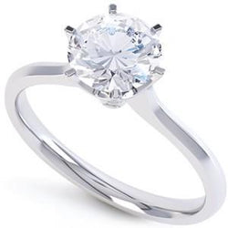 3 Carat Diamond Ring 6 Prong