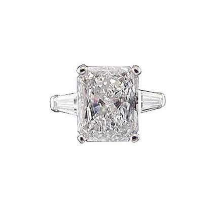 3 Carat Radiant Diamond Wedding Ring